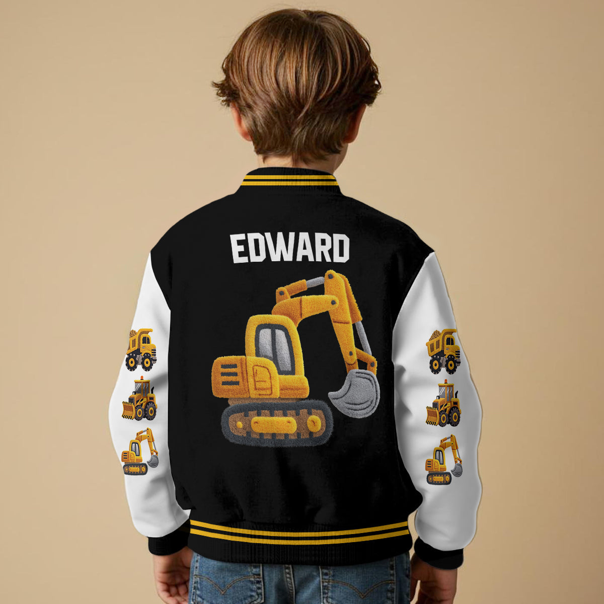 Perfect Gift For Kids - Personalized Kid Varsity Jacket