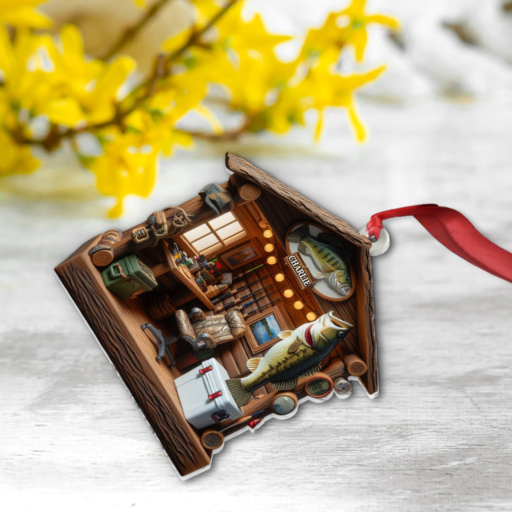 Love Fishing - Personalized Fishing Ornament