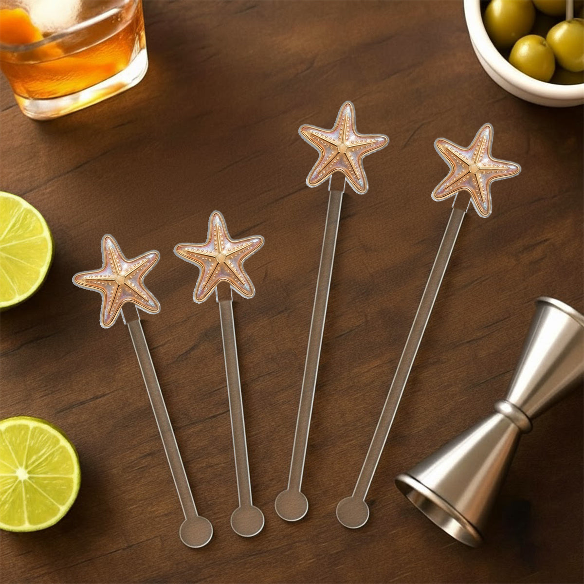 Love Turtle - Personalized Turtle Set Accent Mug with Acrylic Stirrers