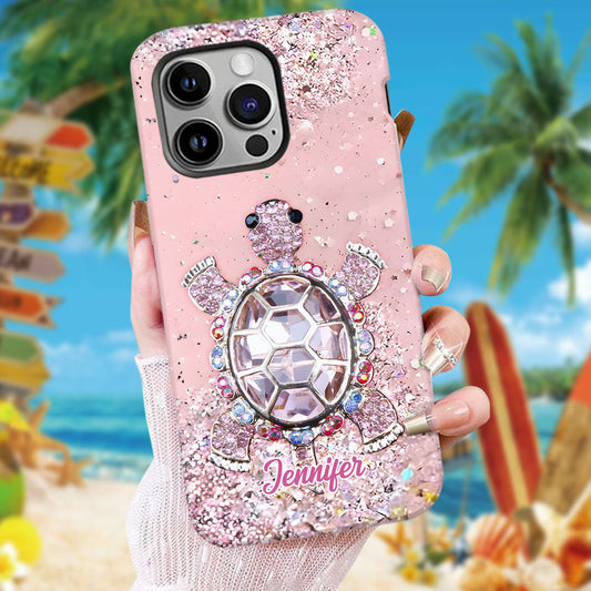 Just A Girl Who Loves Turtles - Personalized Turtle Full Print Phone Case