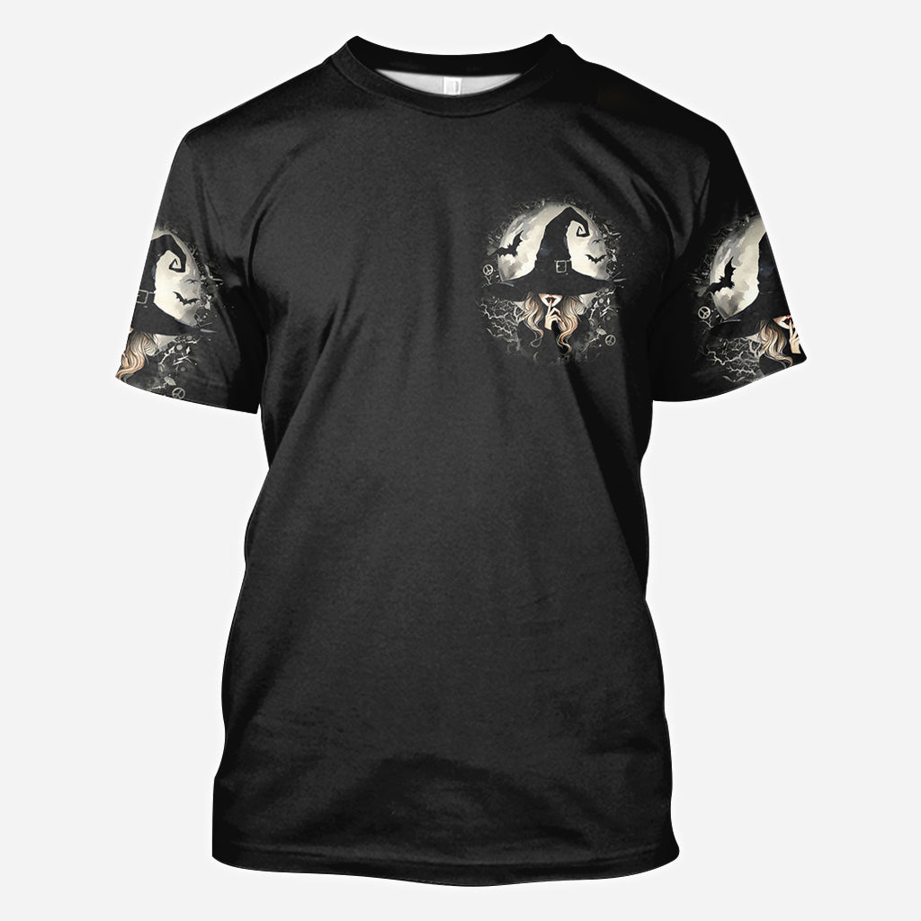 A Wee Bit Wicked - Personalized Witch All Over Shirt