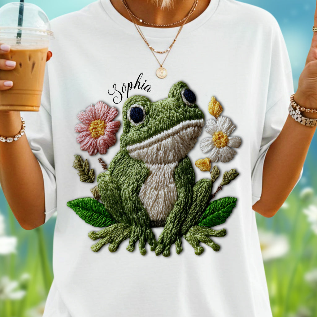 Love Frogs - Personalized Frog T-shirt And Hoodie