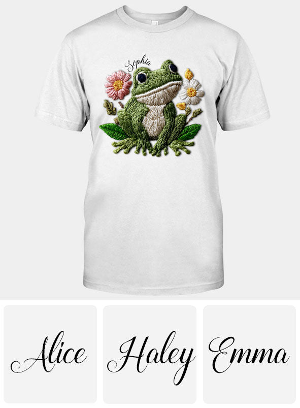 Love Frogs - Personalized Frog T-shirt And Hoodie