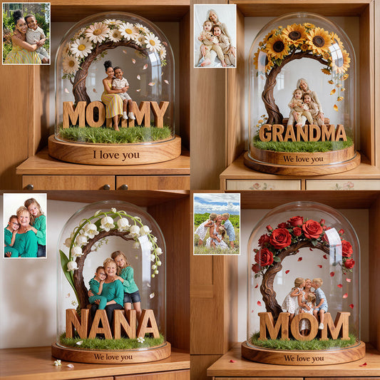Family Tree - Personalized Mother Custom Shaped Acrylic Plaque