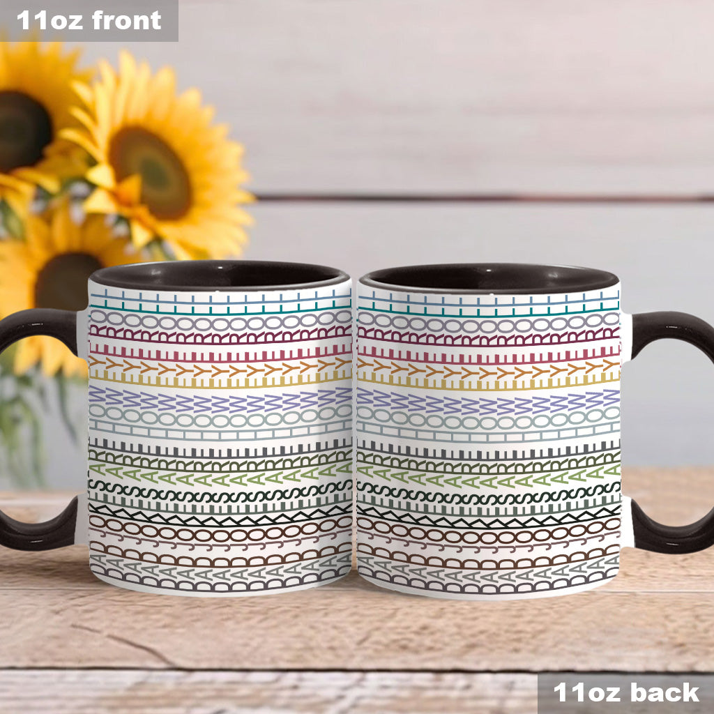 Dad Jokes Are How Eye Roll - Father Accent Mug