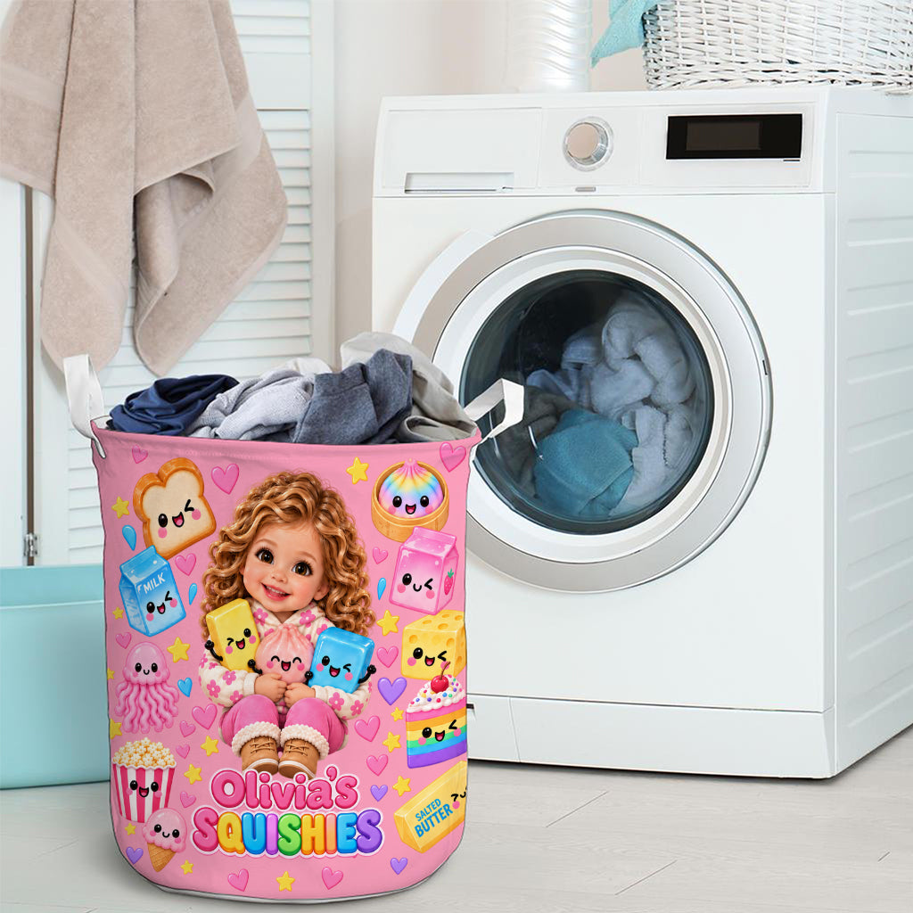 Squishy Basket Gift For kids - Personalized Kid Storage Basket