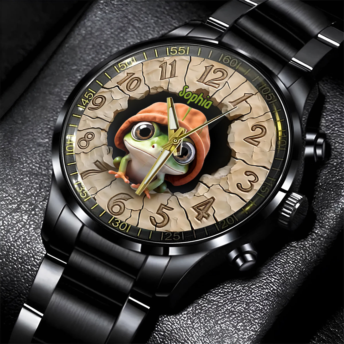 Love Frog - Personalized Frog Hand Watch