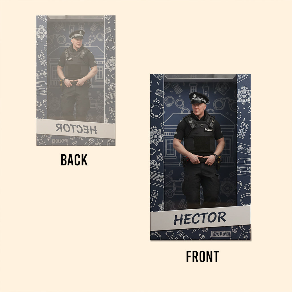 Custom Any Photo - Personalized Police Officer Custom Shaped Acrylic Plaque
