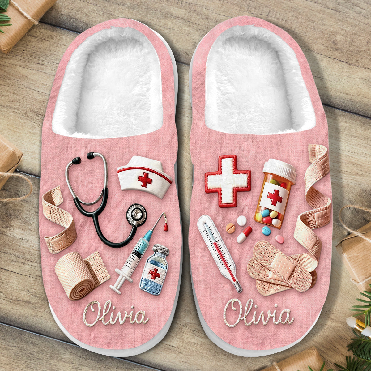 Medical Professionals - Personalized Nurse Slippers