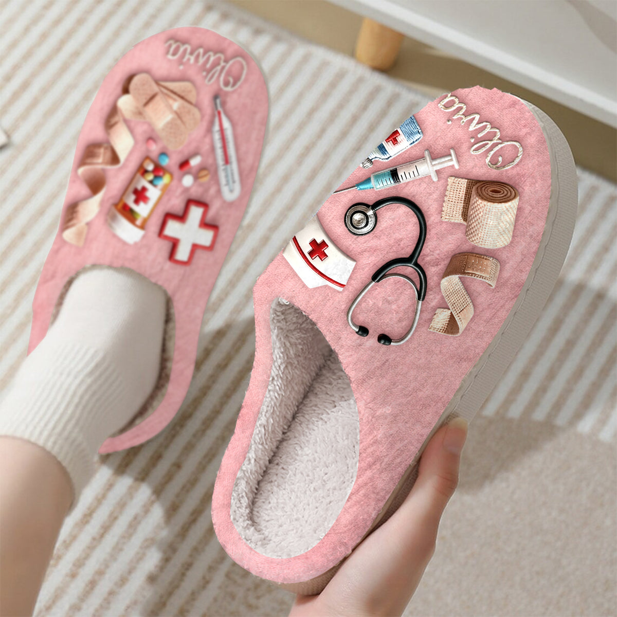 Medical Professionals - Personalized Nurse Slippers