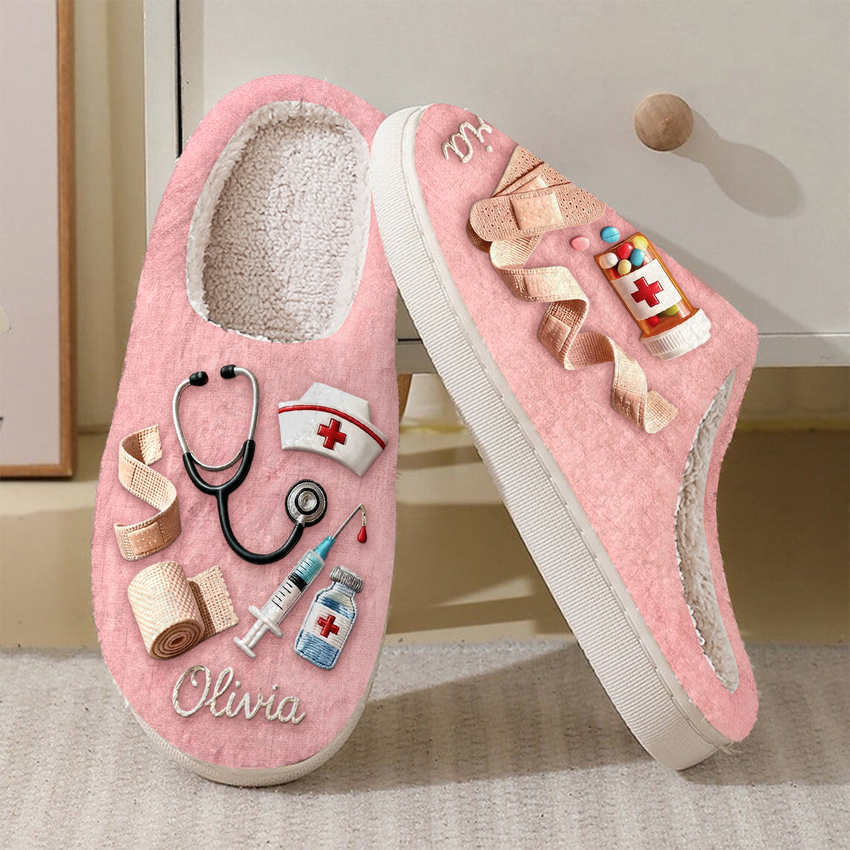 Medical Professionals - Personalized Nurse Slippers