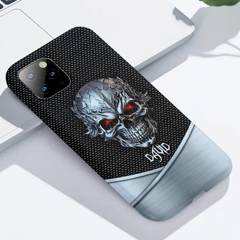 Cool Skull - Personalized Skull Full Print Phone Case