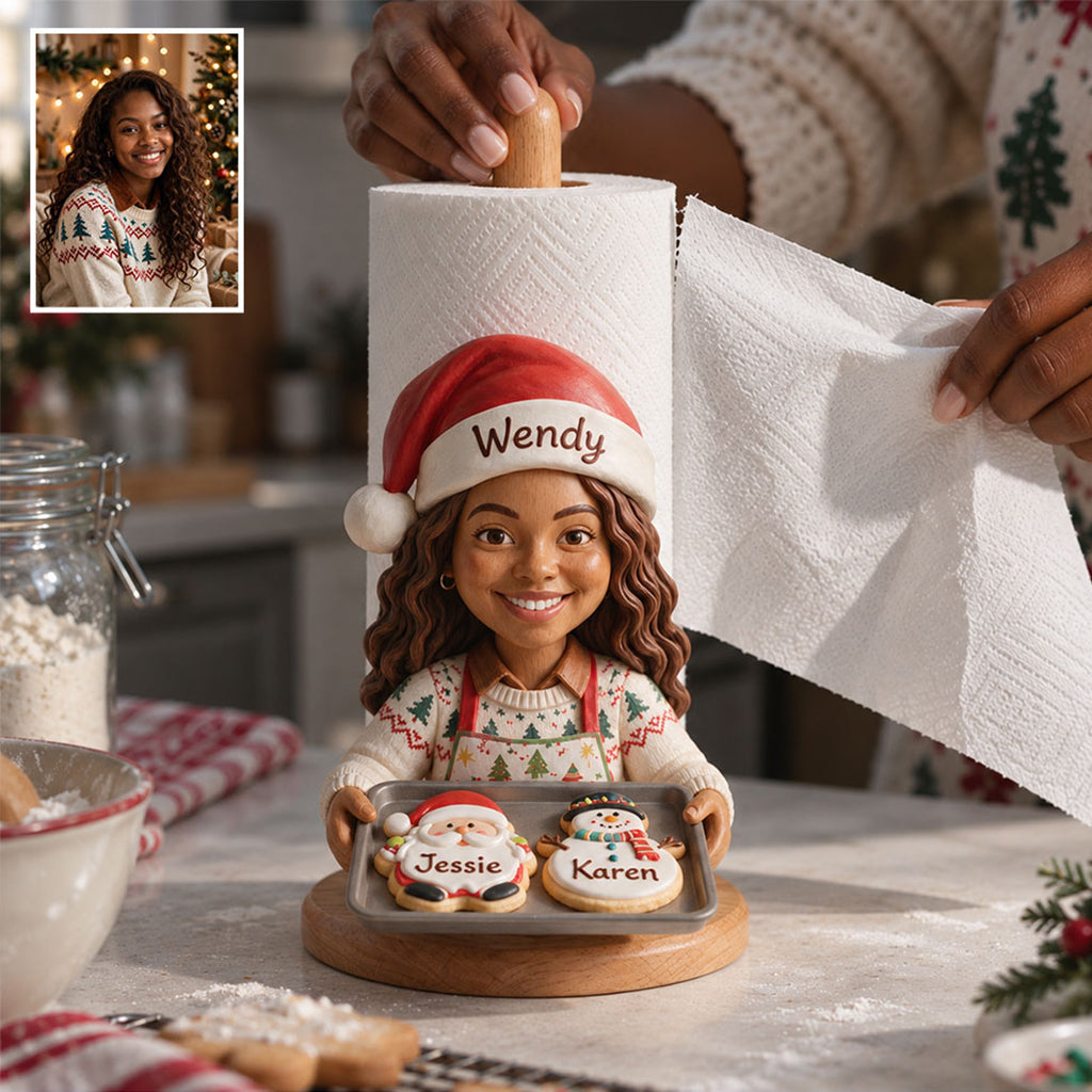 Baked With Loves - Personalized Baking Paper Towel Stand