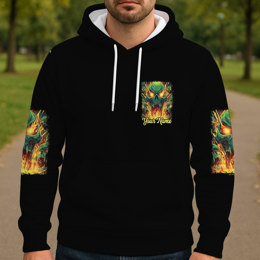 Back Off - Personalized Skull All Over Shirt