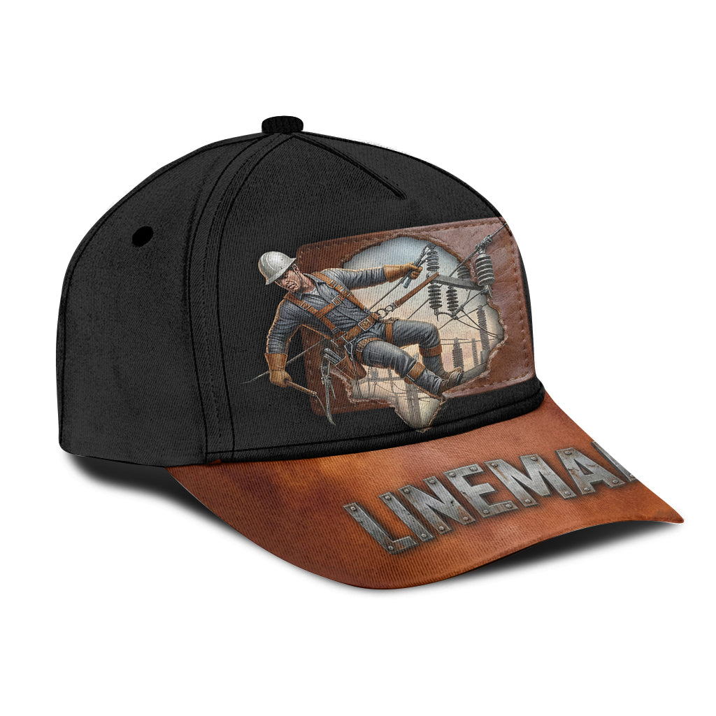 Love Lineman - Personalized Lineman Classic Cap