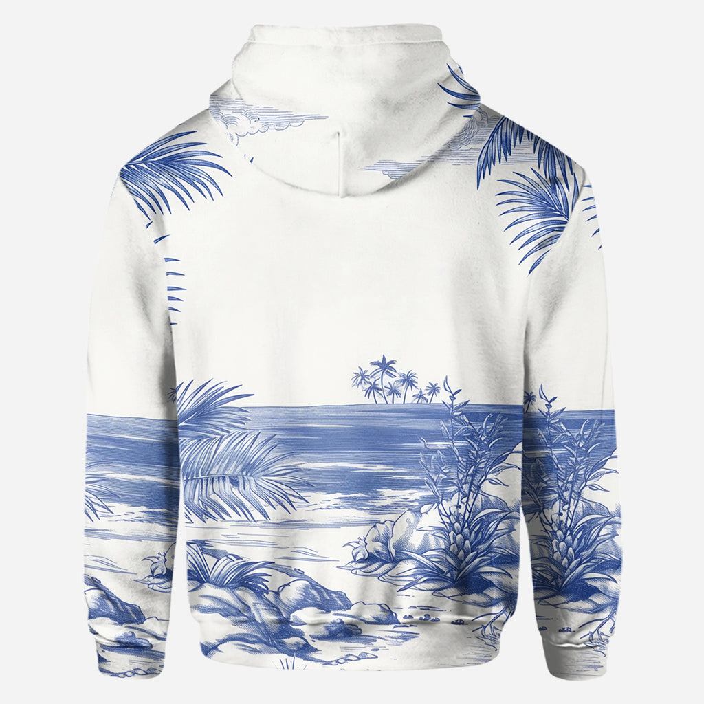 Beachy Vibe - Personalized Sea Lover All Over Shirt