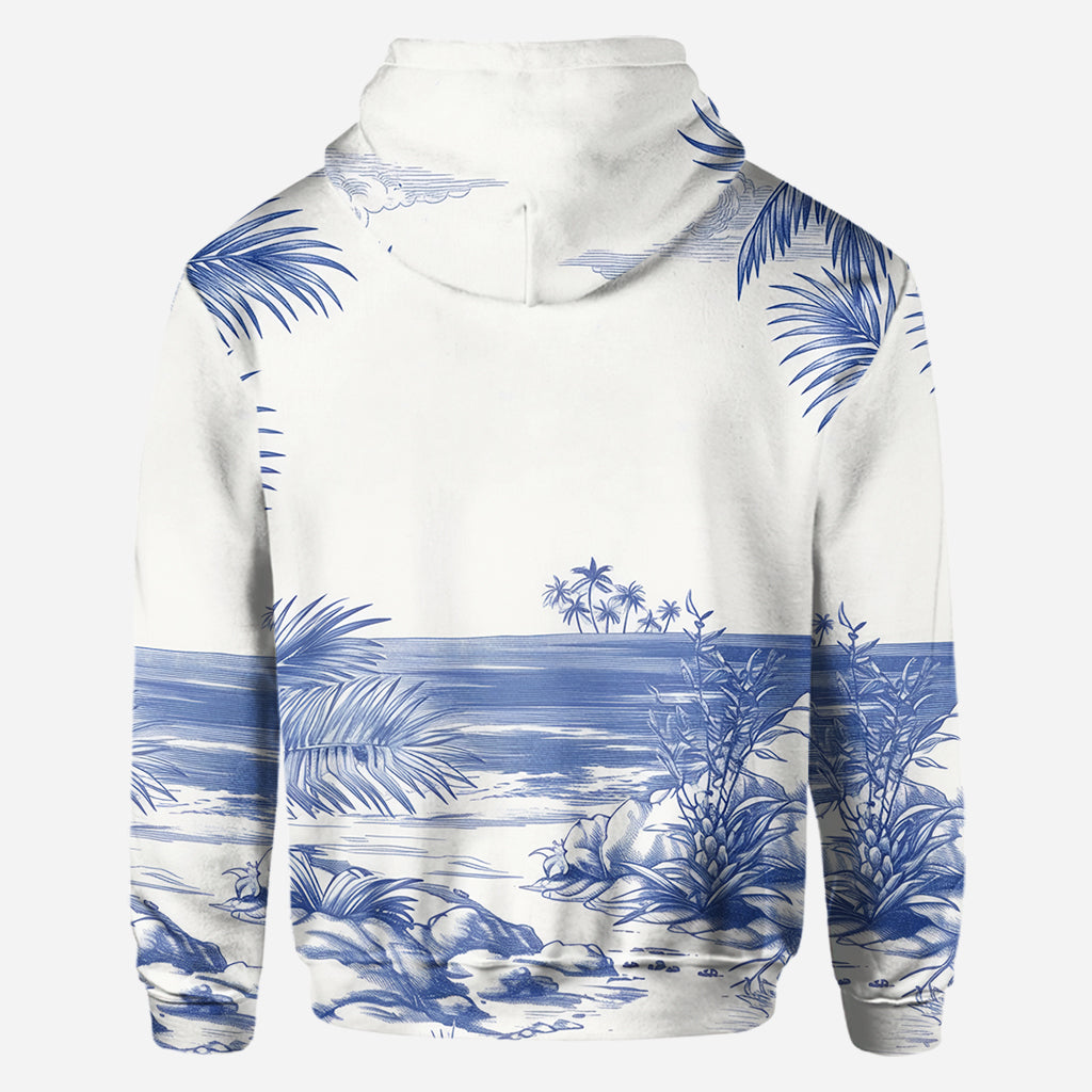 Beachy Vibe - Personalized Sea Lover All Over Shirt