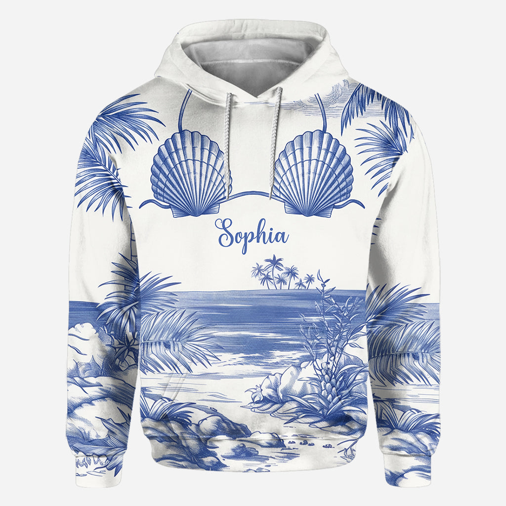 Beachy Vibe - Personalized Sea Lover All Over Shirt