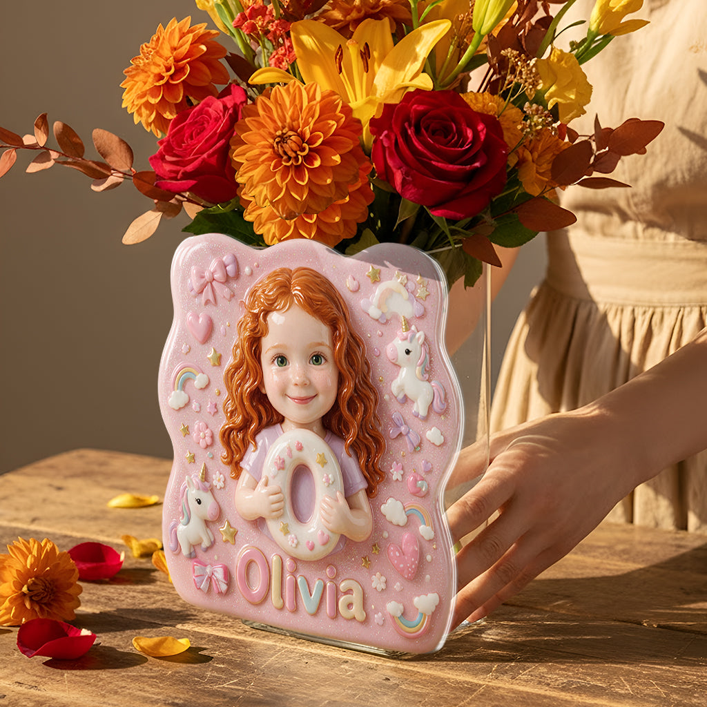 Any Photo, Any Theme - Personalized Kid Acrylic Pot
