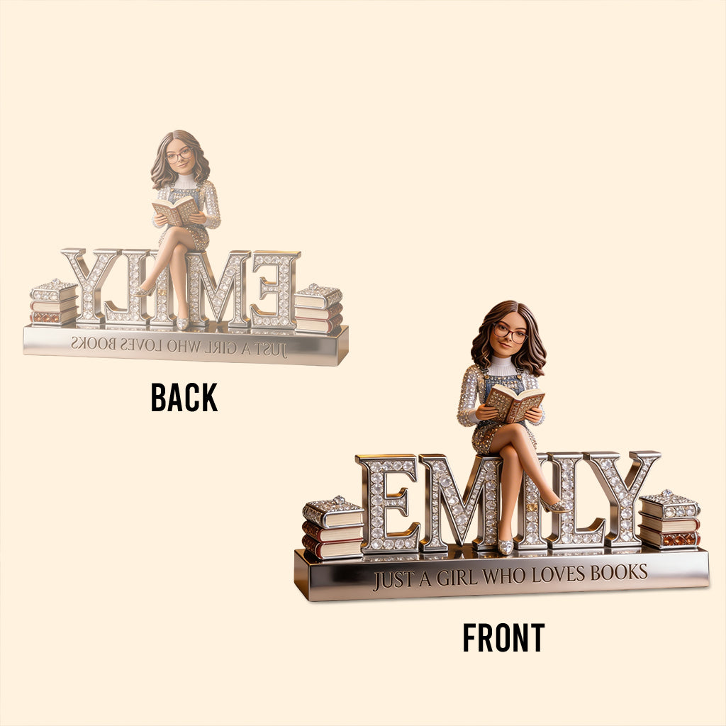 Custom Any Photo Love Books - Personalized Book Custom Shaped Acrylic Plaque