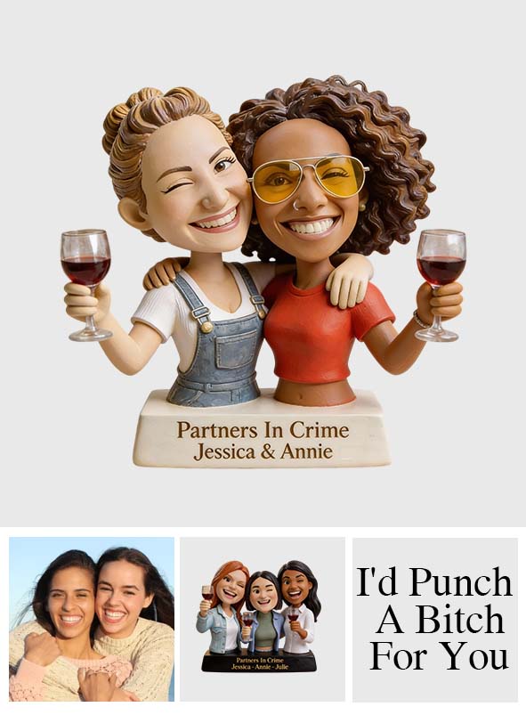 Custom From Any Photo - Personalized Bestie Custom Shaped Acrylic Plaque