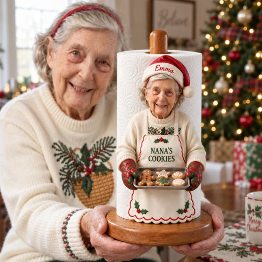 Grandma/Mama Kitchen - Personalized Grandma Paper Towel Stand