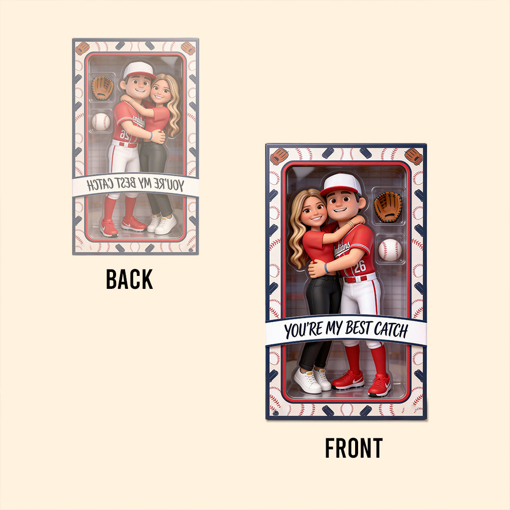 Best Catch Sports Collectible - Personalized Baseball Custom Shaped Acrylic Plaque