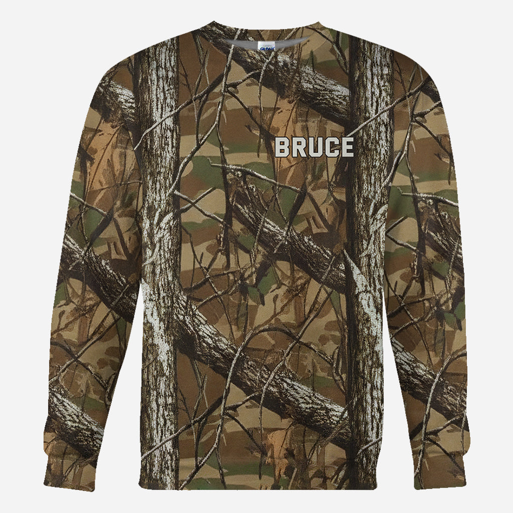 Zero Bucks Given - Personalized Hunting All Over Shirt
