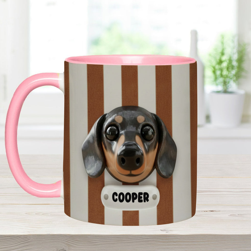 Beautiful Animals - Personalized Dog Accent Mug