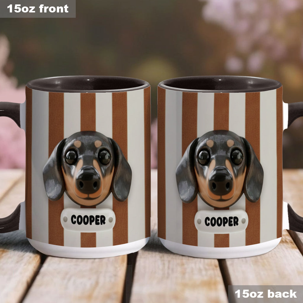 Beautiful Animals - Personalized Dog Accent Mug