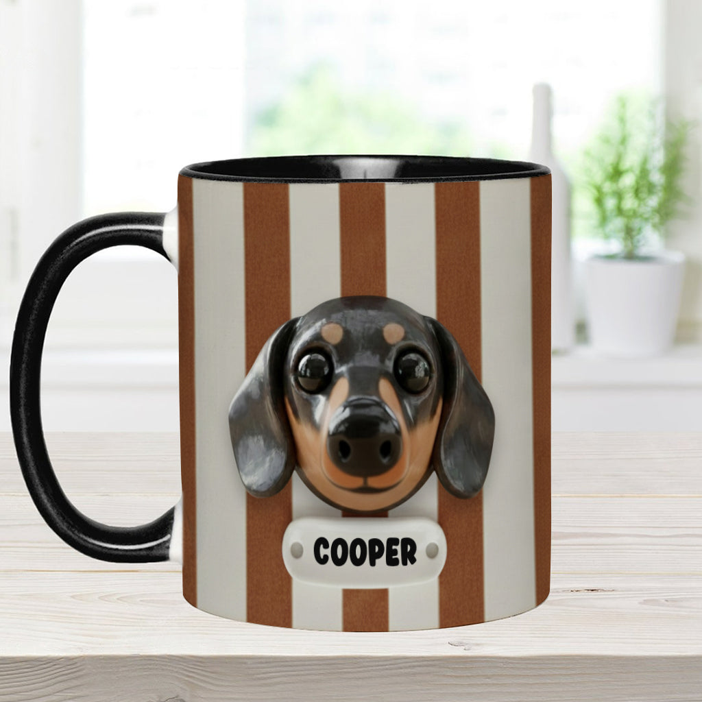 Beautiful Animals - Personalized Dog Accent Mug