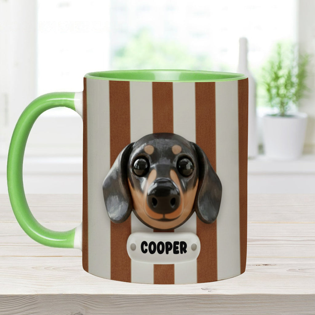 Beautiful Animals - Personalized Dog Accent Mug