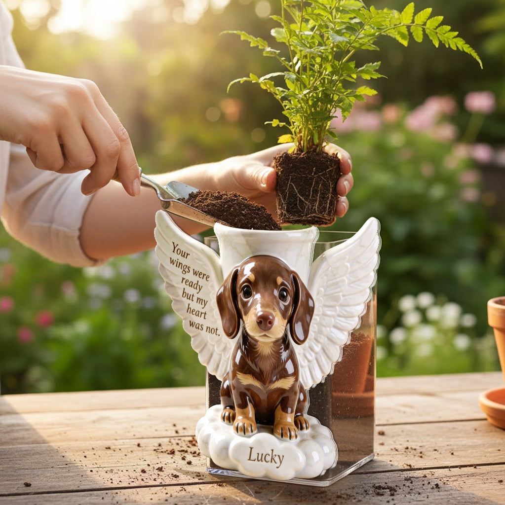 Custom Any Pet Photo - Personalized Pet Acrylic Pot