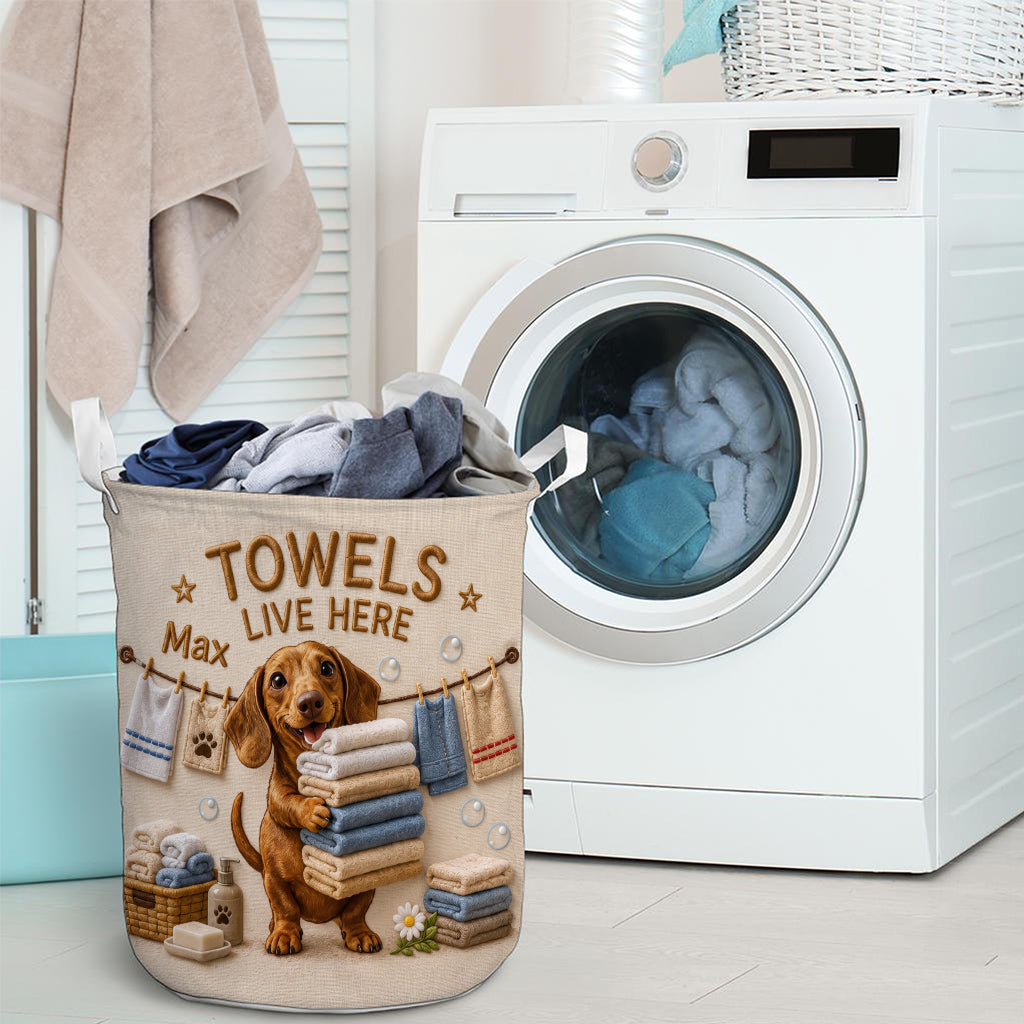Gift for Pet Owner - Personalized Dog Storage Basket