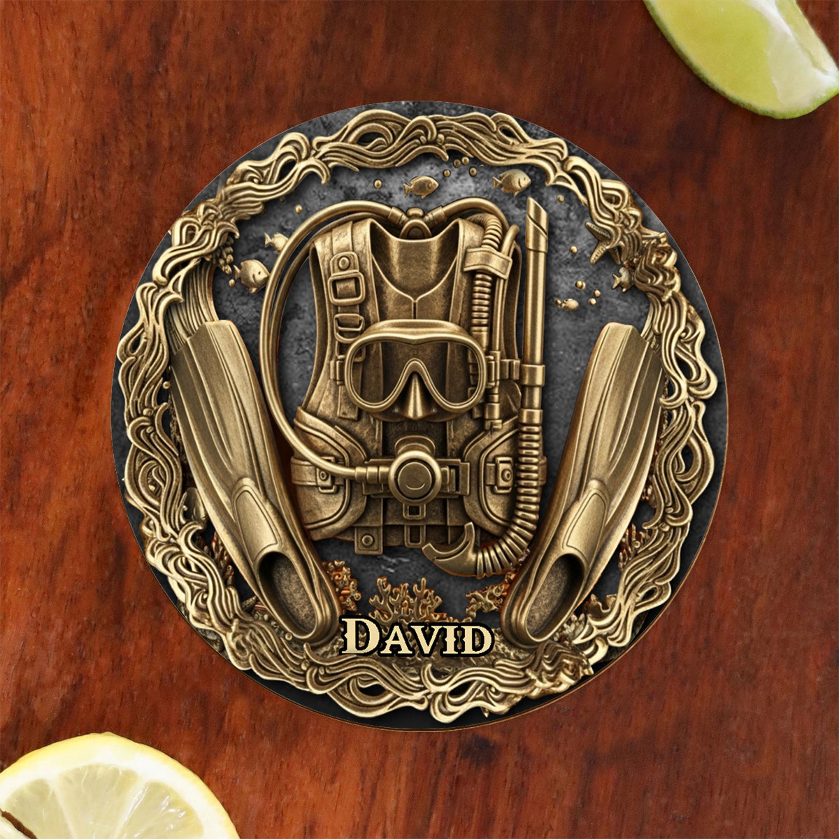 Scuba Diving Life - Personalized Scuba Diving Whiskey Glass