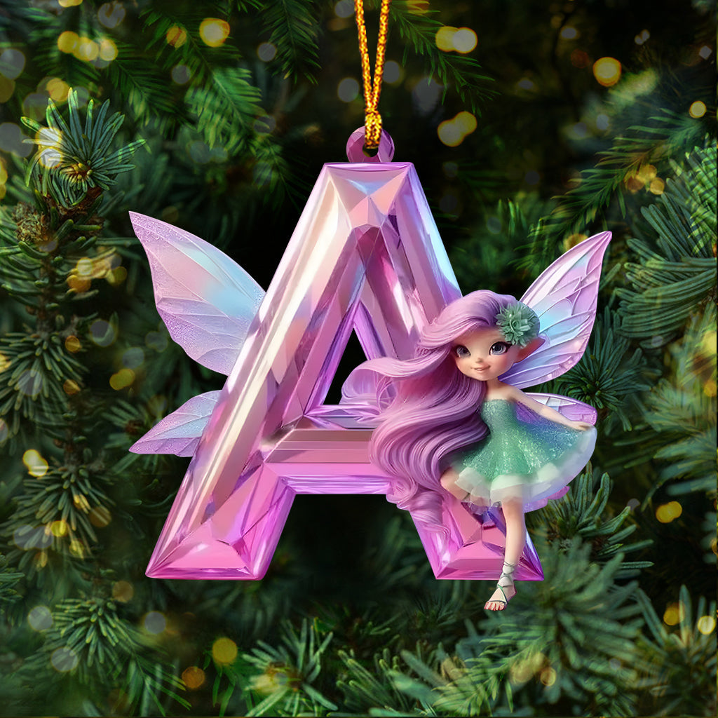 Fairy Alphabet - Personalized Kid Ornament
