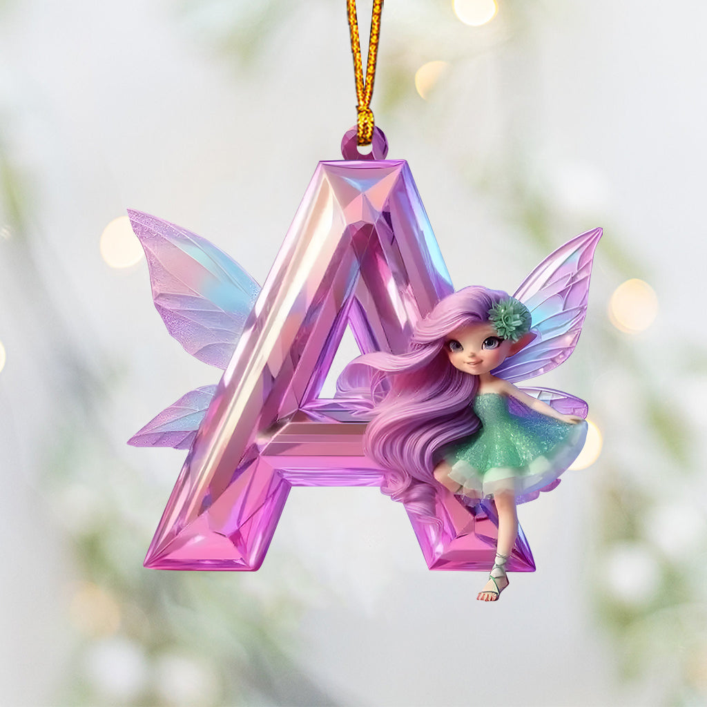 Fairy Alphabet - Personalized Kid Ornament