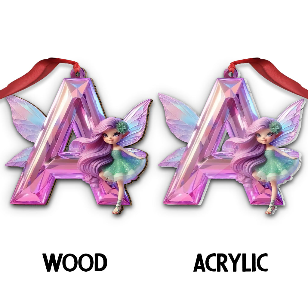 Fairy Alphabet - Personalized Kid Ornament