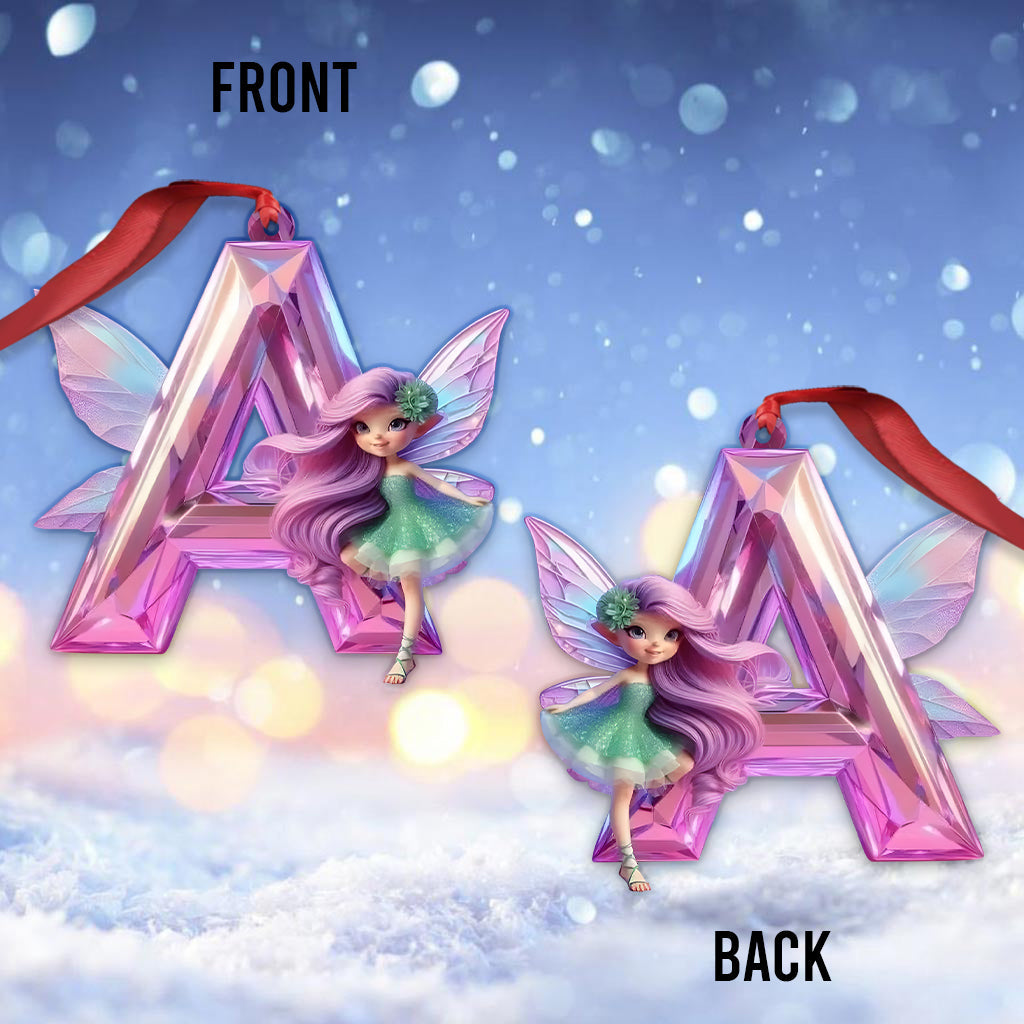 Fairy Alphabet - Personalized Kid Ornament