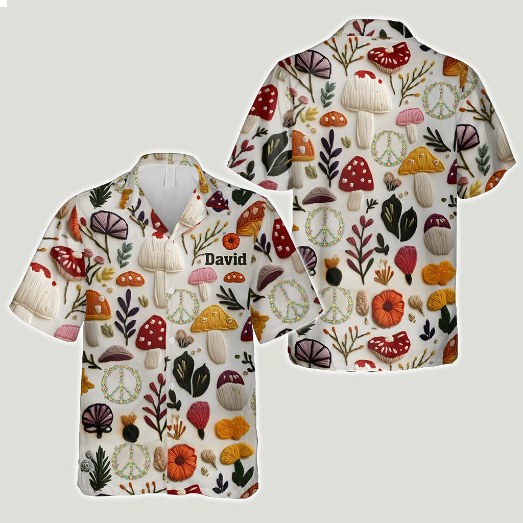 Hippie Soul - Personalized Hippie Hawaiian Shirt