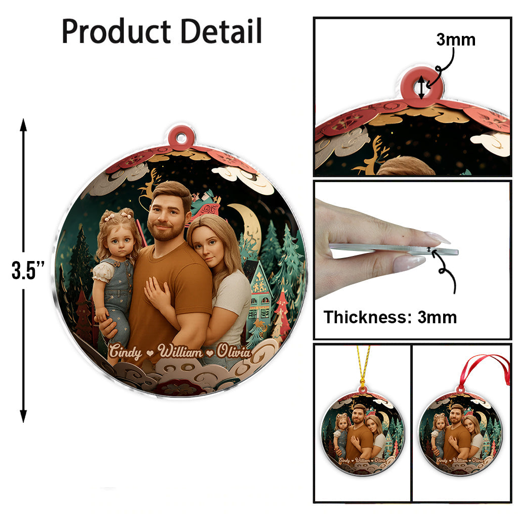 This Is Us - Personalized Family Ornament
