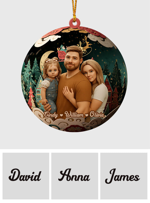 This Is Us - Personalized Family Ornament