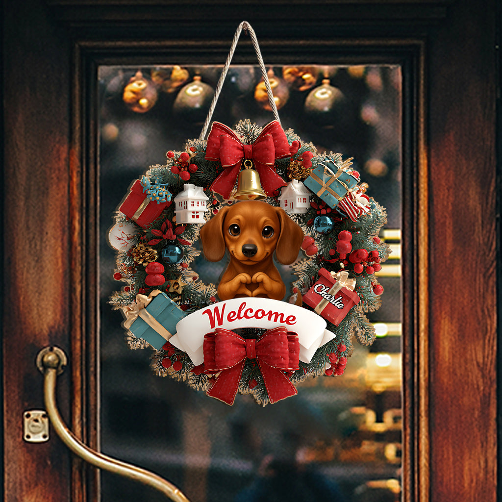 Welcome Home - Personalized Pet Custom Shaped Wood Sign