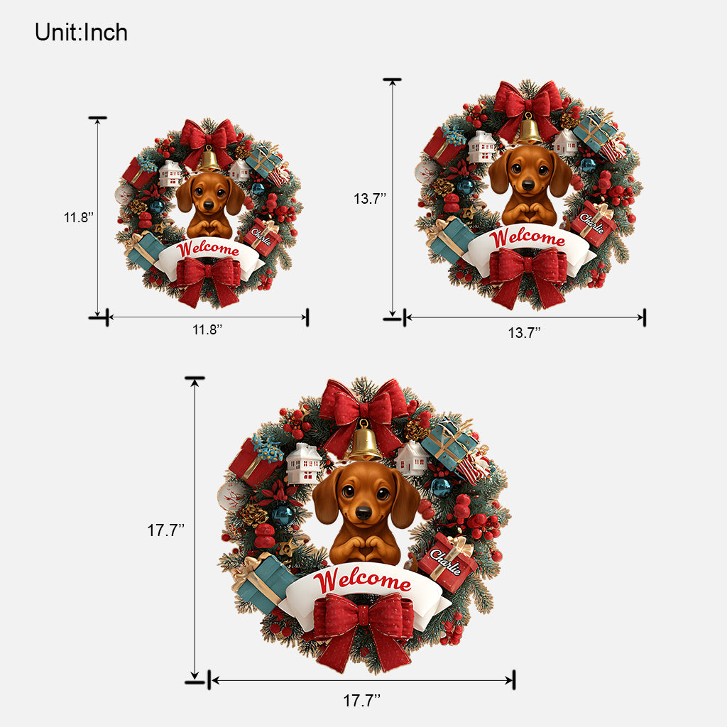 Welcome Home - Personalized Pet Custom Shaped Wood Sign