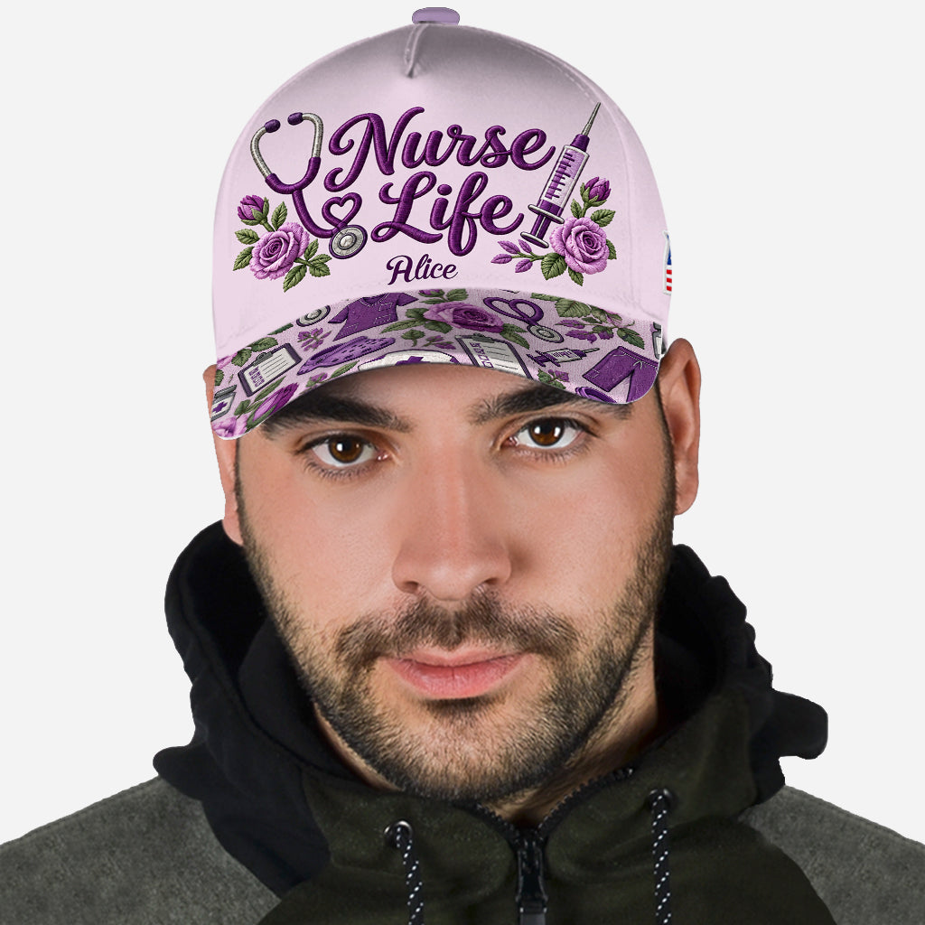 Love Nurse Life - Personalized Nurse Classic Cap