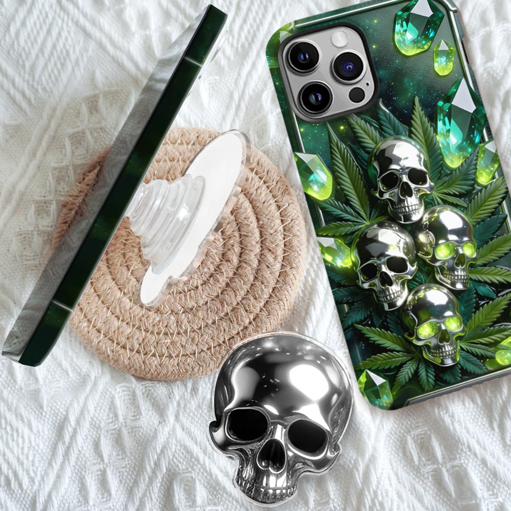 Smokers - Personalized Weed Full Print Phone Case & Phone Grip