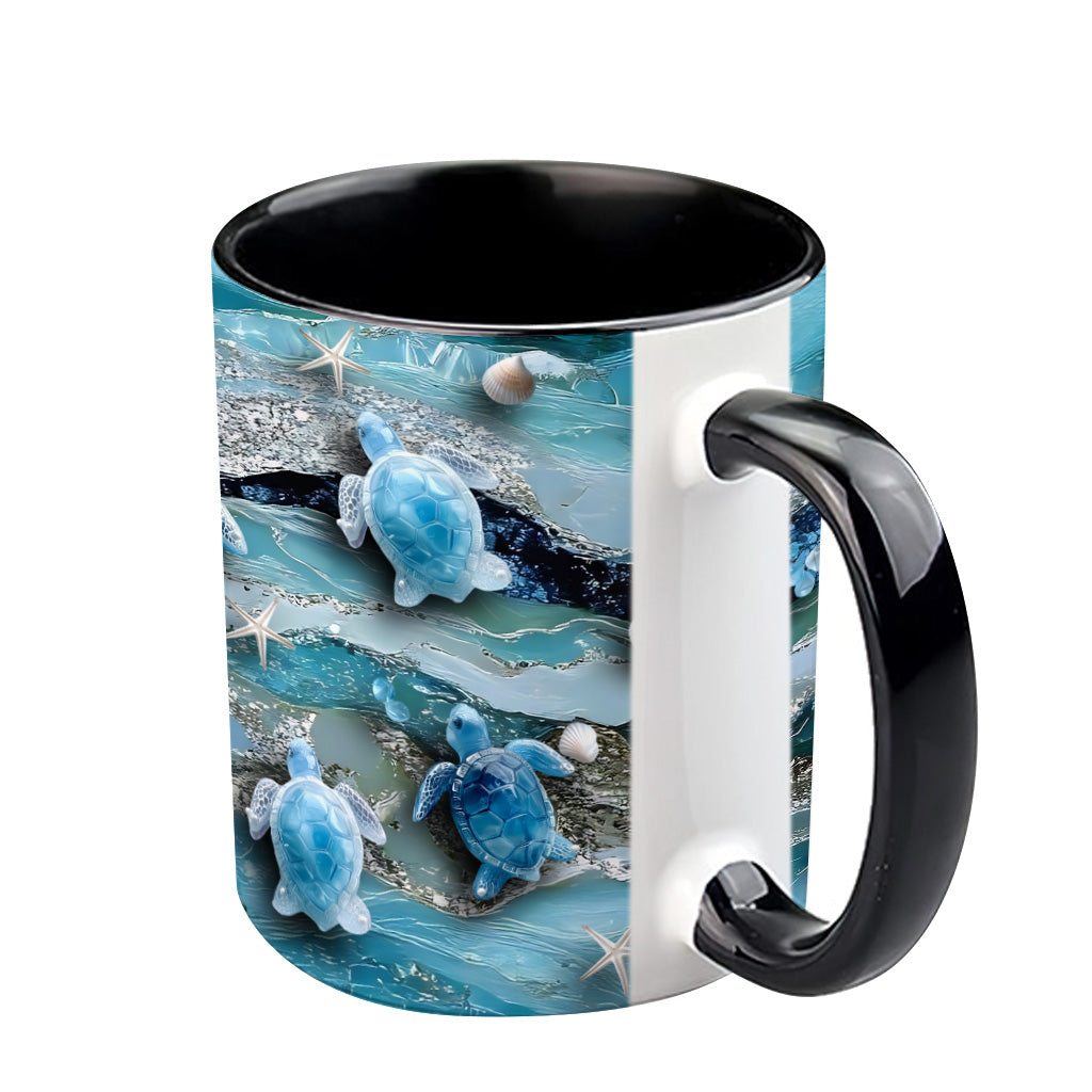Love Turtles - Personalized Turtle Accent Mug