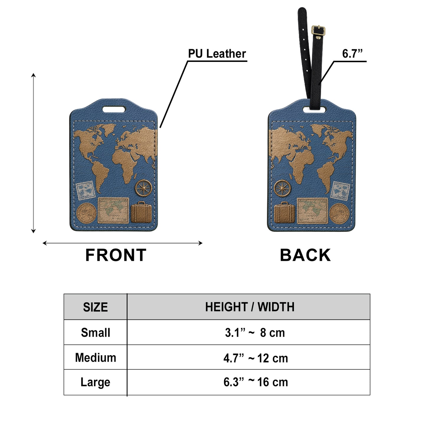 Just A Girl Boy Who Loves Traveling - Personalized Travelling Passport Holder & Luggage Tag Set