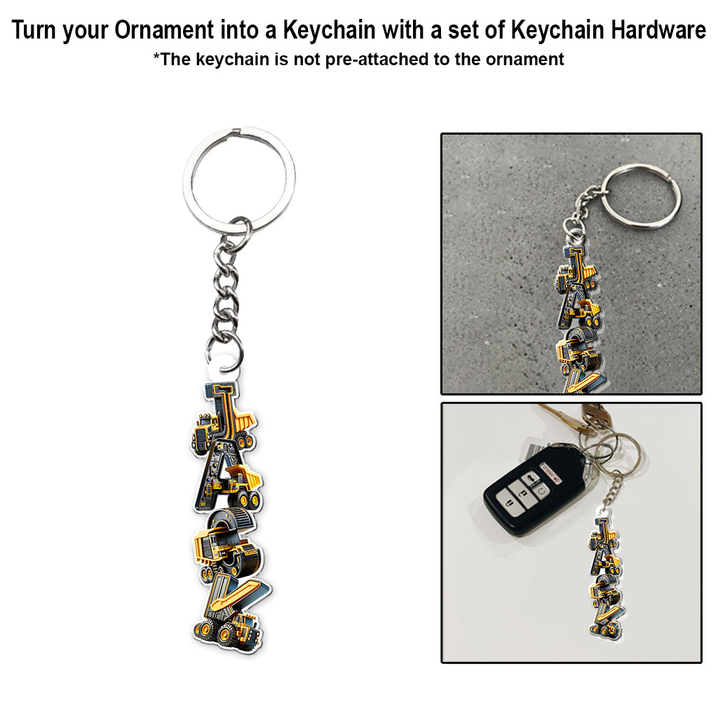 Perfect Christmas Gift For Kids - Personalized Kid Transparent Ornament