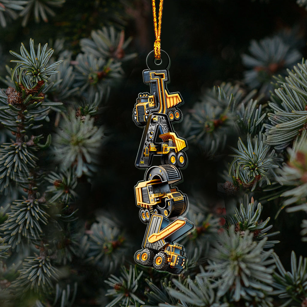 Perfect Christmas Gift For Kids - Personalized Kid Transparent Ornament